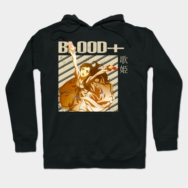 Eternal Battle Against Darkness Blood+ Game Shirts for Heroes Hoodie by labyrinth pattern